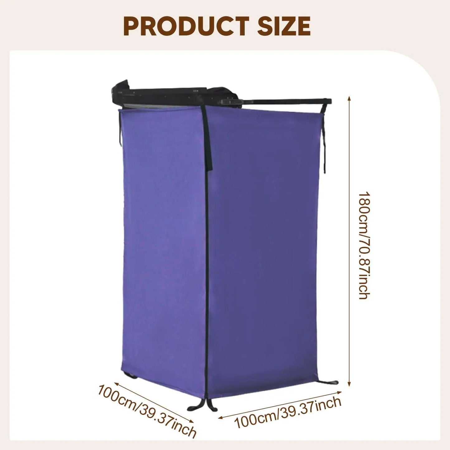 Car Side Shower Tent Waterproof Privacy Shower Tent RV Tailgate Van Toilet Changing Room Shelter for Outdoor Camping HikingBeach