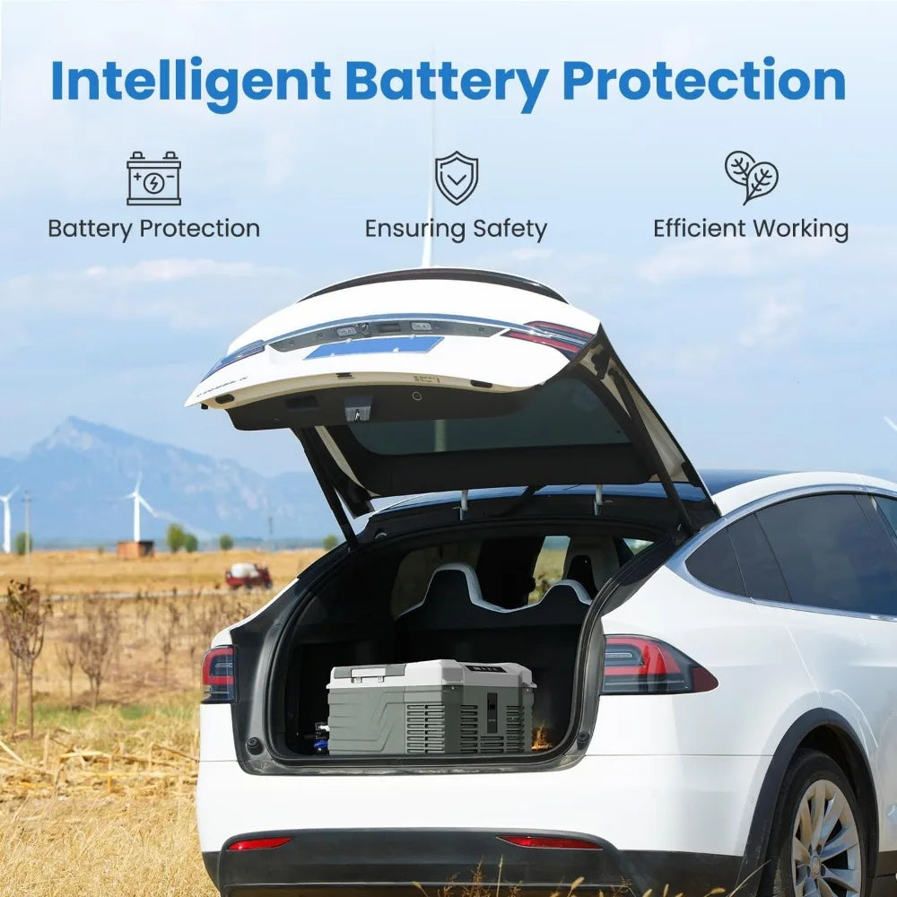 Portable 12V Car Refrigerator 12 24V DC For Truck RV Camp