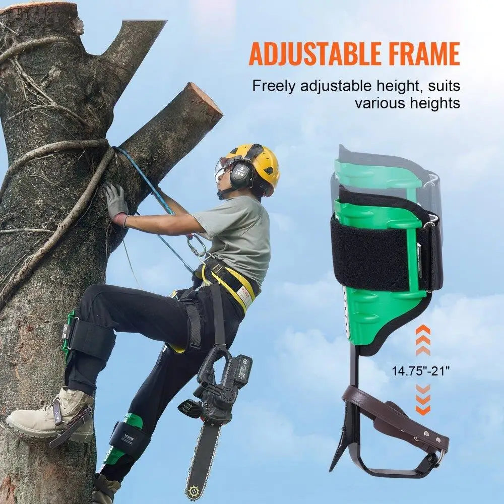 Tree Climbing Spikes & Spurs Alloy Steel Professional Tree Climbing Gear
