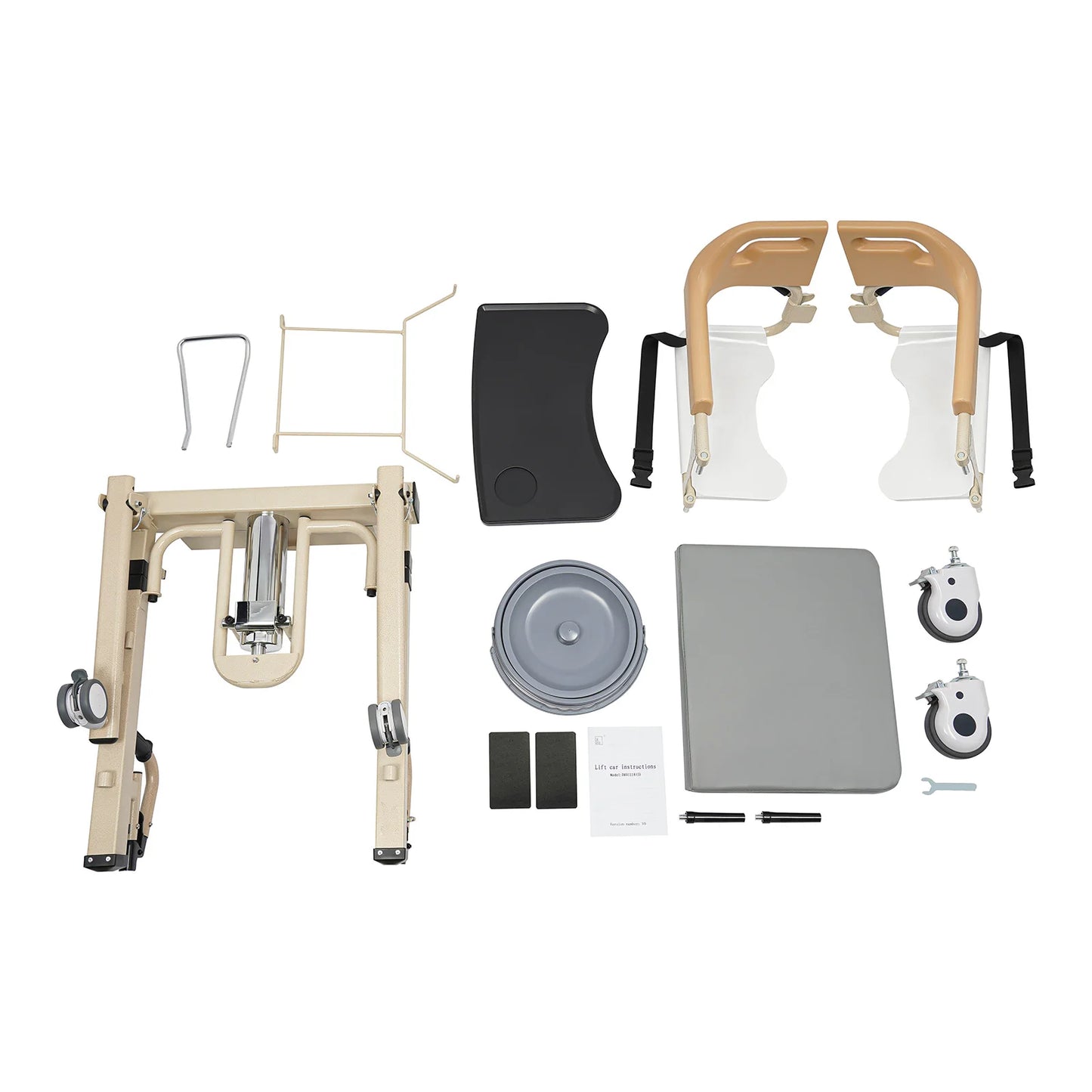 Hydraulic Patient Lifting Chair 180 Degree Transfer