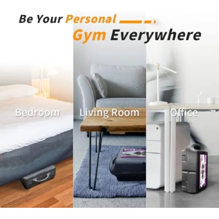 Adjustable Dumbbell Set for Home Gym: 44lb 66lb 110lb Weight Lifting Solution with Carrying Bag for FullBody Workouts Compact D