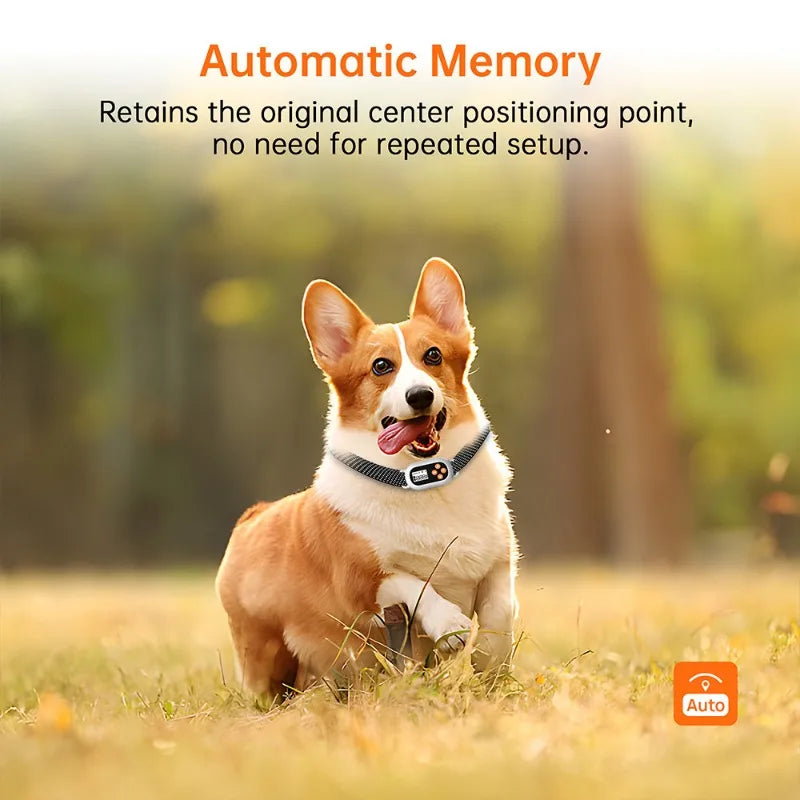 Smart GPS Pet Electronic Fence Wireless Pet Enclosure Waterproof Outdoor Training Collar for Dogs Pet Products Accessories