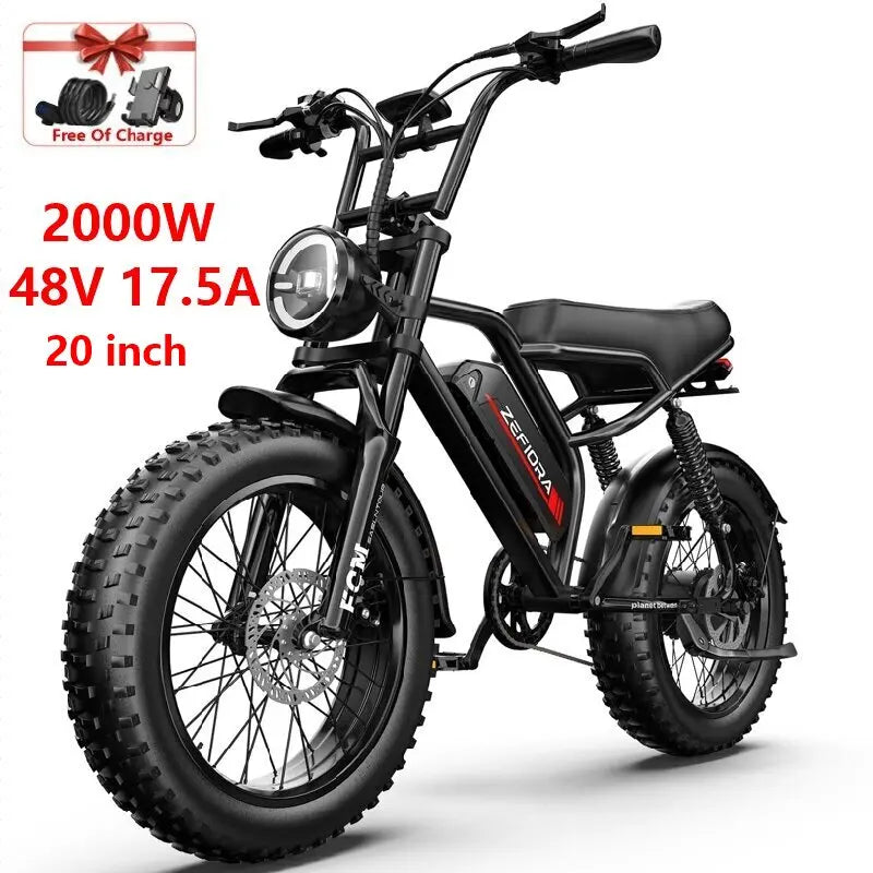14 Inch Explorer King Mountain Ebike,Certified UL2849 45° Climbing Adjustable Front Brake Seat Factory Original Free Local Shipping