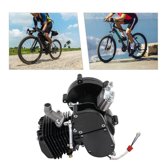 2-Stroke 80cc Bicycle Motor Kit - Instant Bike Motorization! Easy Install Complete Gas Engine Conversion Set