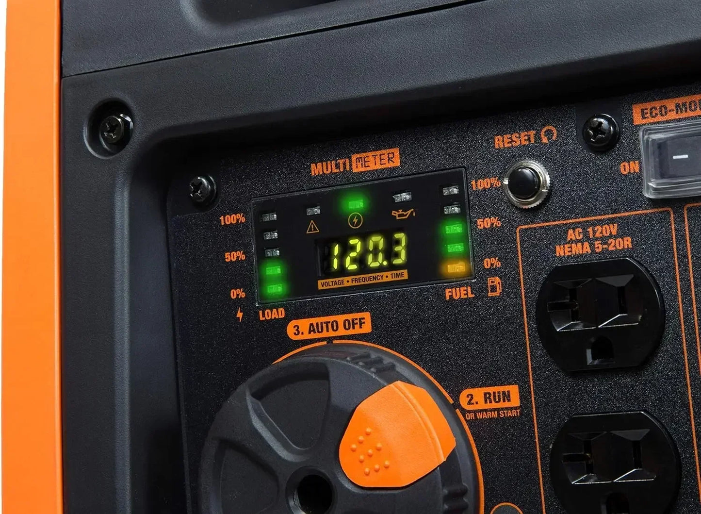 WEN 56380i Super Quiet Inverter Generator RV Ready Portable