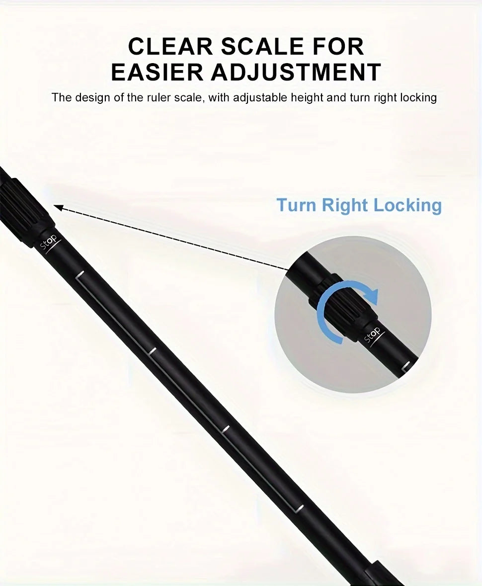 WESTTUNE 2 Pcs Set Camping Round Table with Mesh Bag Ultralight Portable Folding Adjustable Table for Picnic Indoor Outdoor