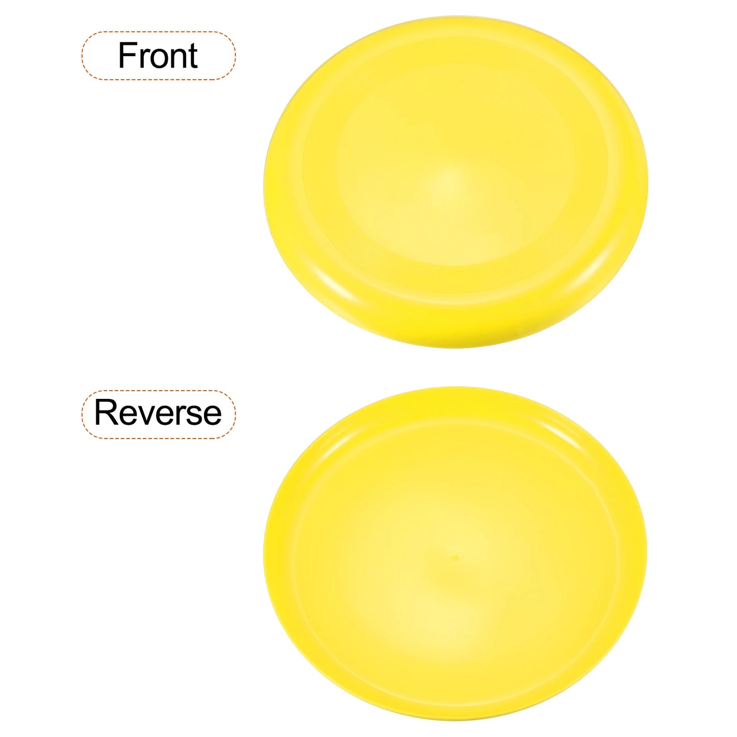 9 Inch Flying Disc, 10 Pack Outdoor Playing Training Colorful Flying Disk Set for Beach Lawn Park Camping Game