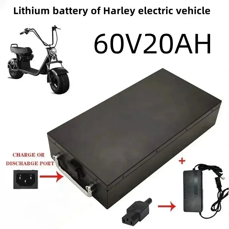 Air fast transportation 60V New Full Capacity Power 18650 Lithium Battery 20ah-100ah Lithium Battery Pack Suitable for 250-2000W
