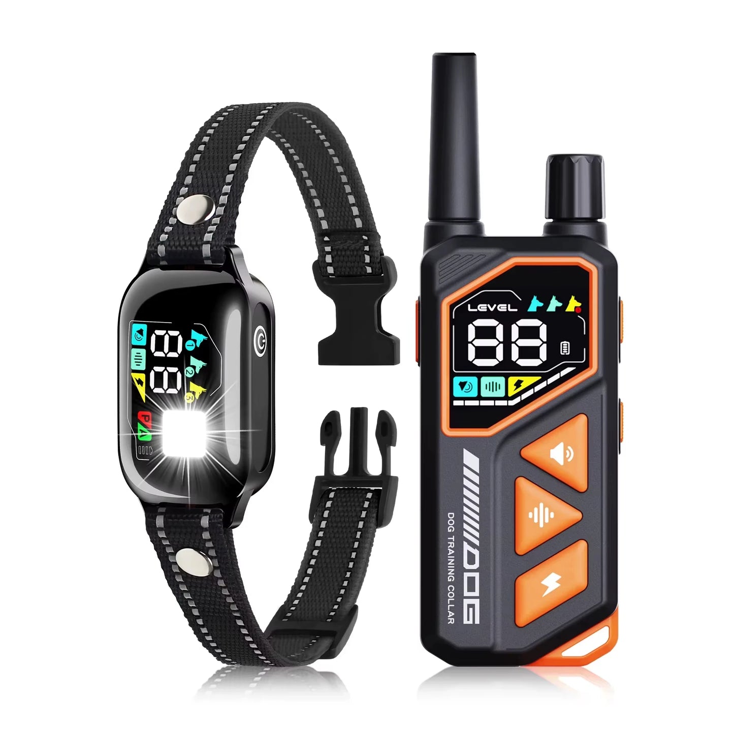 2026 New AI Electric Collar for Dog Training,3300ft Dog Training Collar with Automatic Mode,IPX7 Waterproof Dog Anti Bark Collar