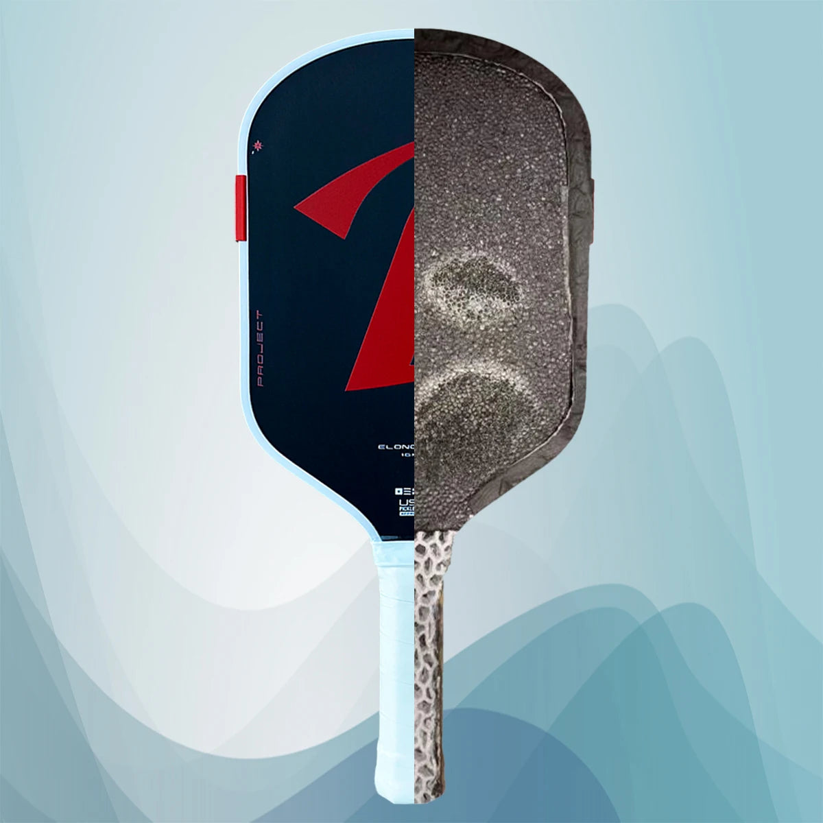 Boom/Project/-Level Quality Pickleball Paddle | True-to-Original Foam Core|Multi-Strata Face|Power&Control