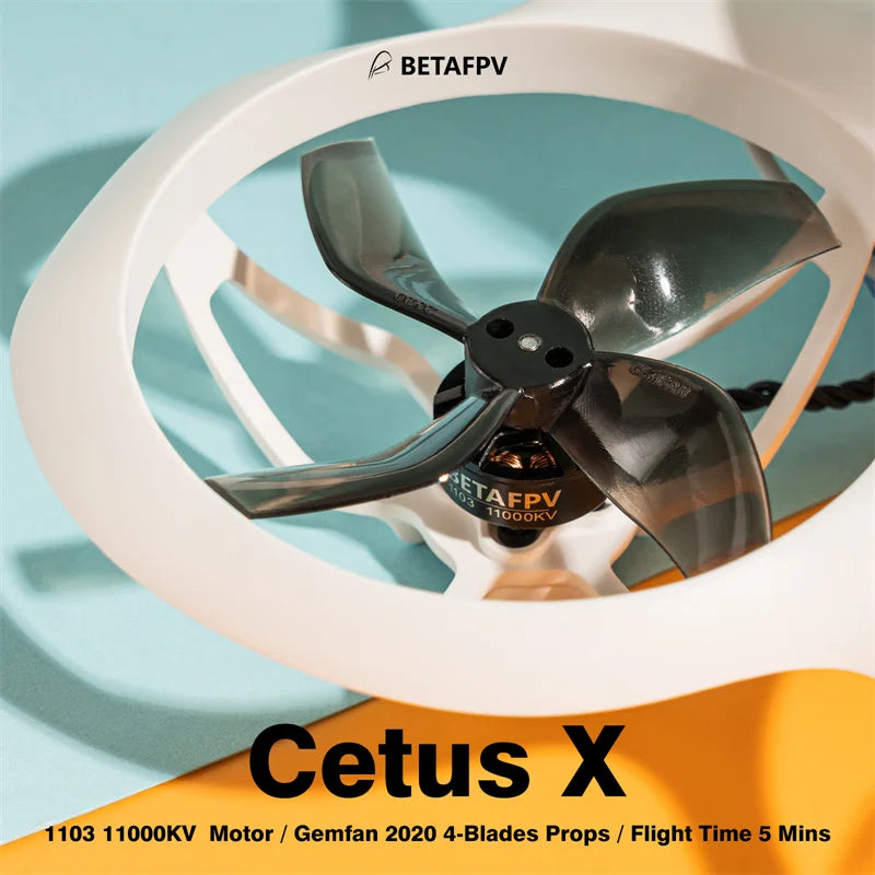 BETAFPV Cetus X FPV Kit Brushless FPV Quadcopter ELRS 2.4G / Frsky FC Indoor Racing Airplane Ship from US