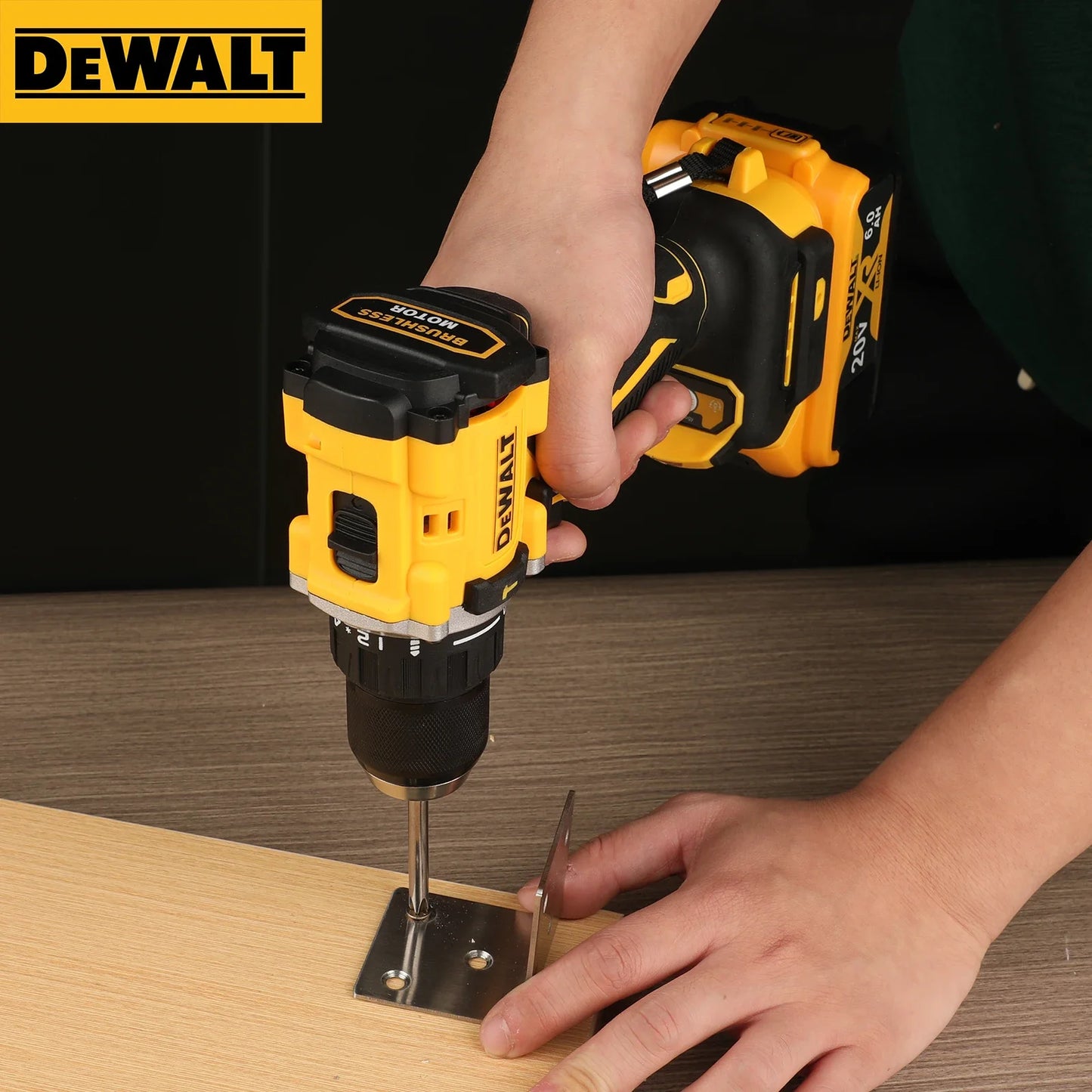 DEWALT DCD805 20V MAX Brushless Cordless Impact Drill Electric Screwdriver Multi-Function Hand Drill Tool