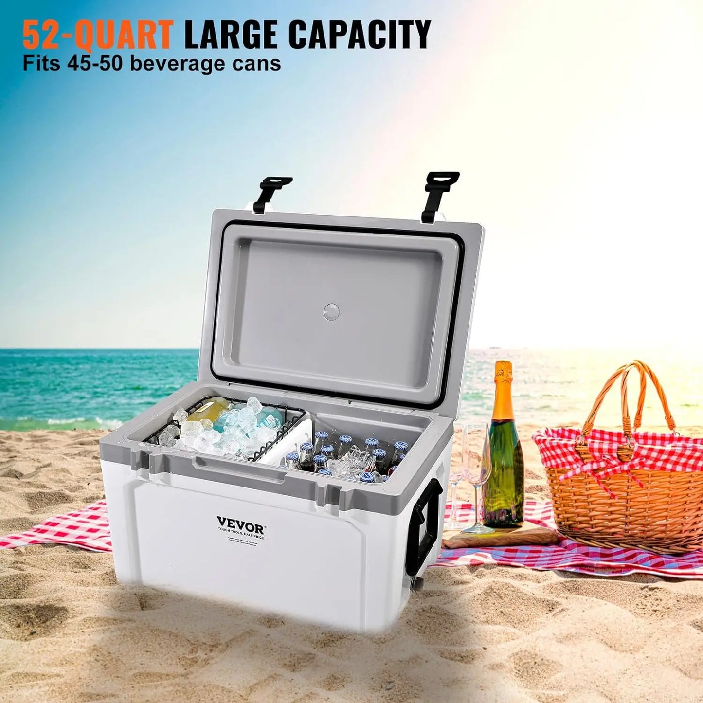 Hign-concerned Ultra Light Hard Cooler With Ice Retention