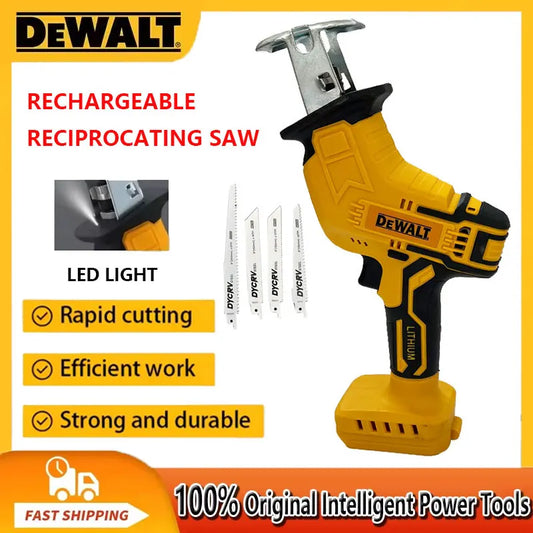Dewalt 2800RPM Cordless Reciprocating Saw 20V Brushless Electric Saw Multifunctional Metal Wood Pipe Cutting Saw Power Tool