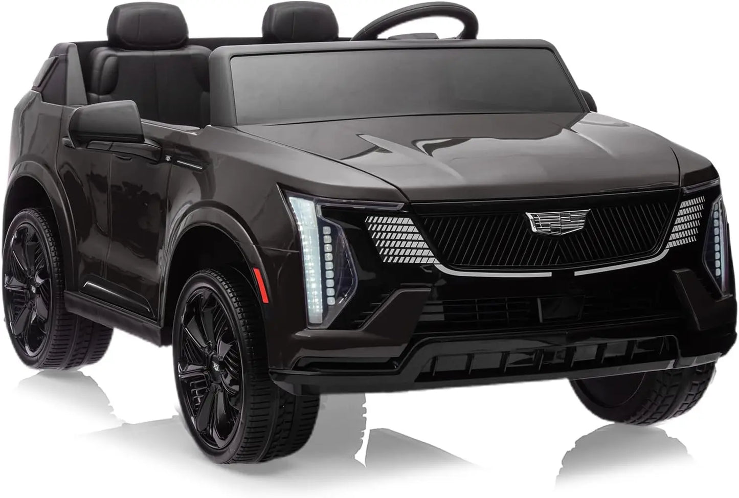 24V Ride On Car, Licensed Battery Powered Electric Vehicle w/Remote Control, 2 Seater, 4-Wheel Shock Absorbers, Smooth Start