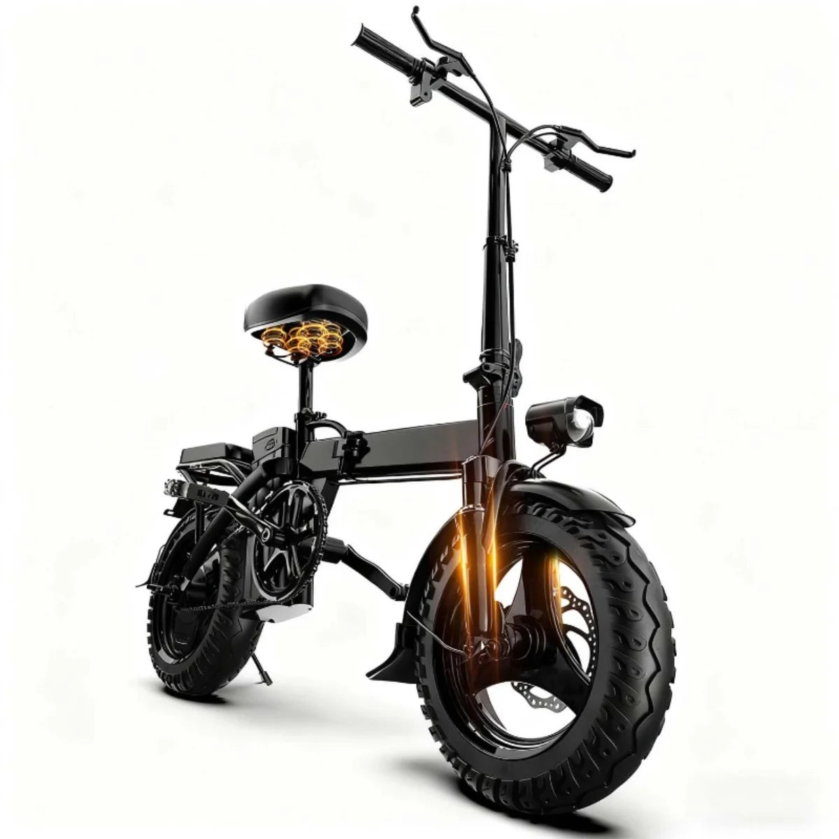 1000w 2000w Adult Electric Bike,30miles 48v Aluminum Alloy 14 Inch Ebike,for Both Men Women In Cities Cycling Electric Bicycle