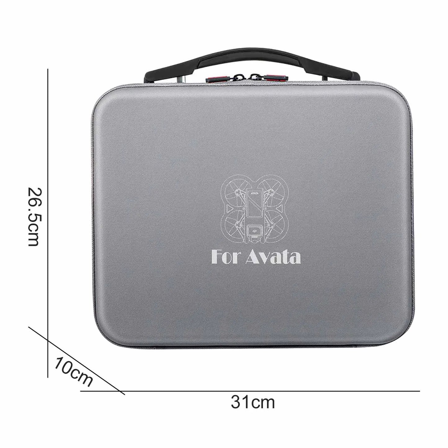 PU Carrying Case Adjustable Strap Waterproof Carrying Handbag Portable Flying Glasses Bags Drone Accessories for DJI Avata