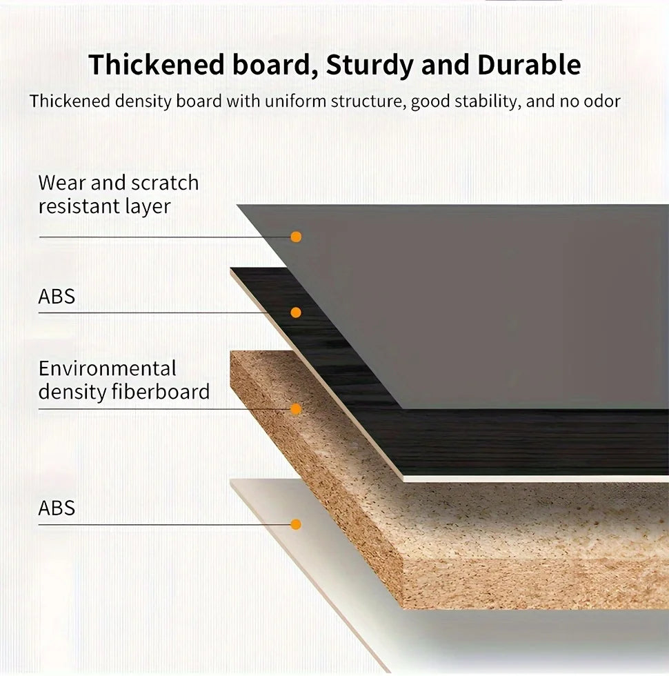 WESTTUNE 2 Pcs Set Camping Round Table with Mesh Bag Ultralight Portable Folding Adjustable Table for Picnic Indoor Outdoor