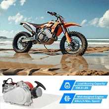 49cc 50cc 2 Stroke Racing Gasoline Engine Single Cylinder Pull Start Motor for Dirt Bike Pocket Bike ATV Scooters Engine Kits