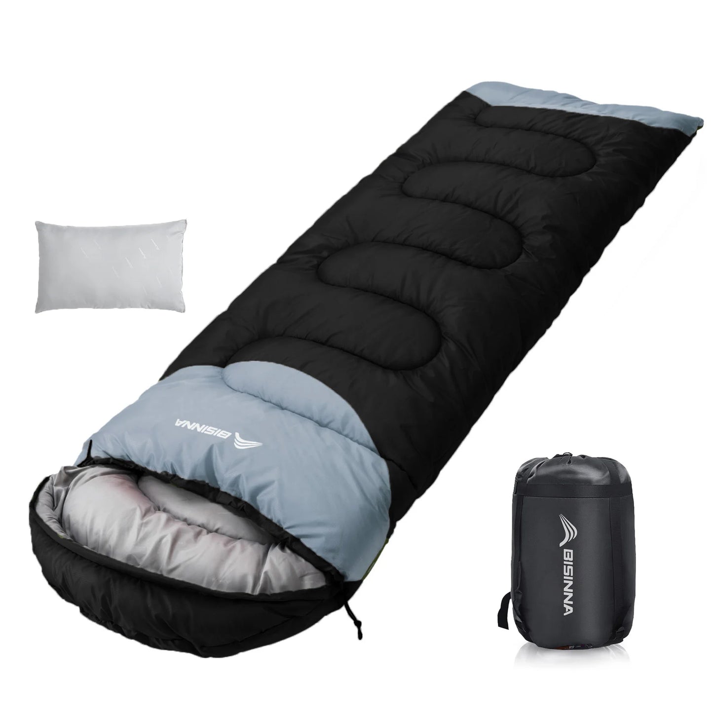 BISINNA Ultralight Waterproof Winter Sleeping Bag Backpacking