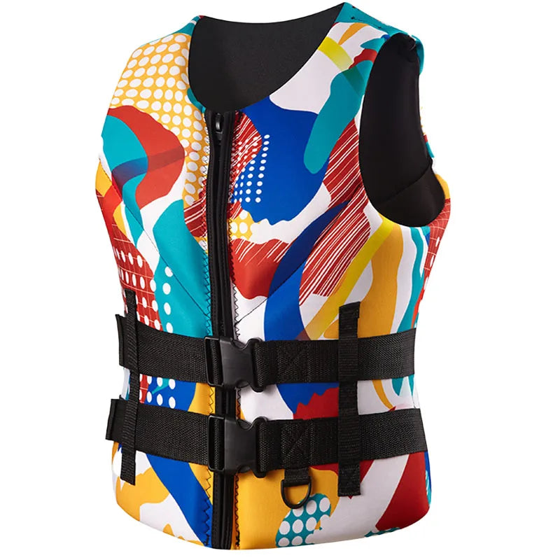 Life Vest for Adults Kayak KiteSurf Jet Ski Life Jacket Motorboats Raft Rescue Swim Drifting Boat Wakeboard Fishing Life Jackets