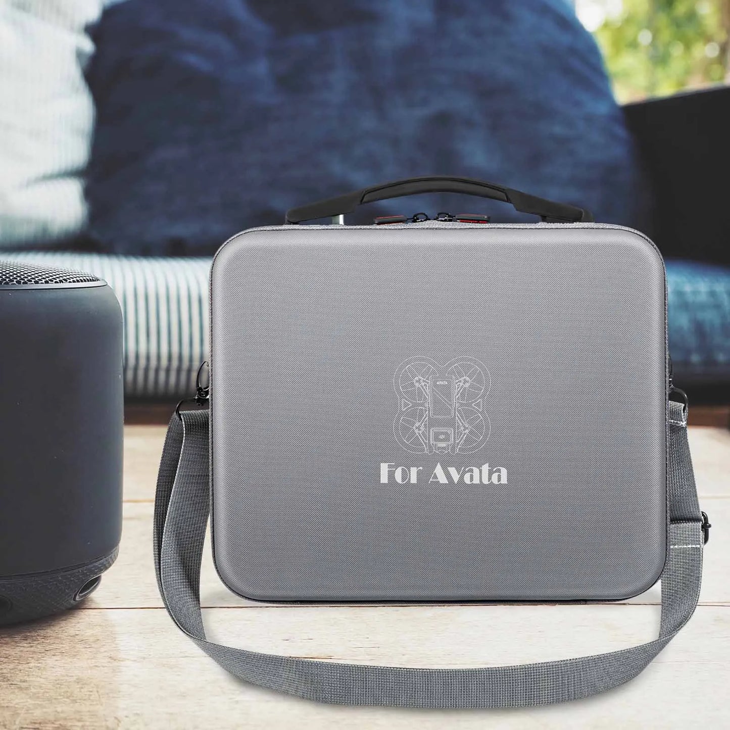 PU Carrying Case Adjustable Strap Waterproof Carrying Handbag Portable Flying Glasses Bags Drone Accessories for DJI Avata