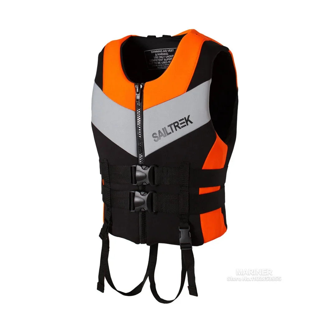 Life Vest for Adults Kayak KiteSurf Jet Ski Life Jacket Motorboats Raft Rescue Swim Drifting Boat Wakeboard Fishing Life Jackets