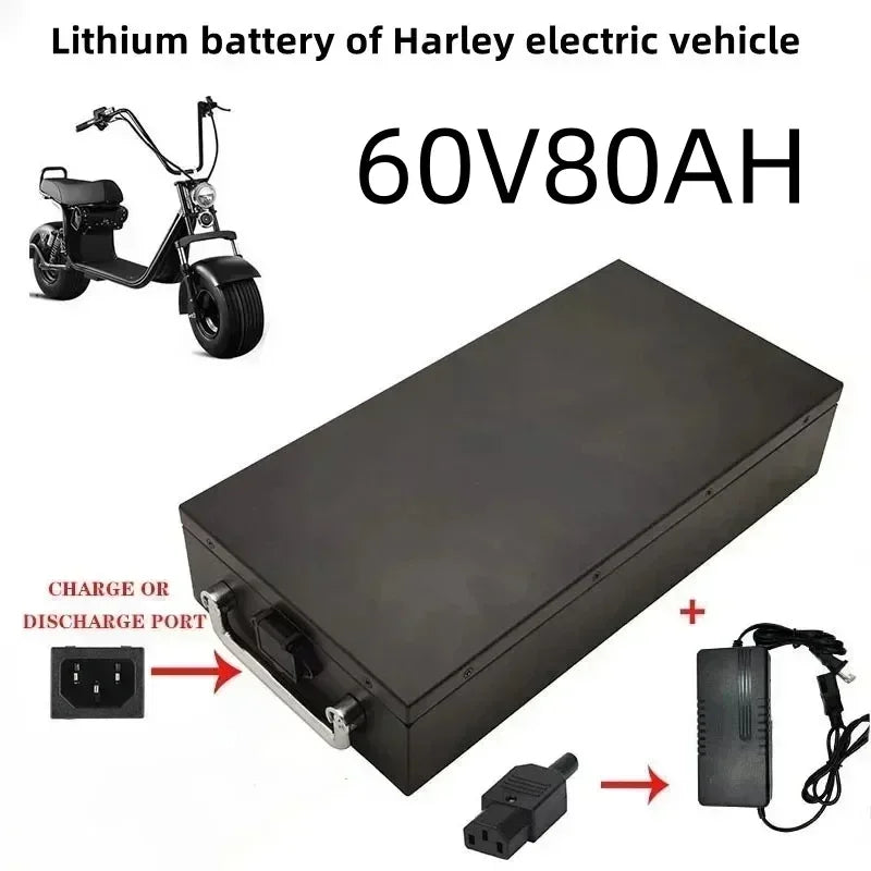 Air fast transportation 60V New Full Capacity Power 18650 Lithium Battery 20ah-100ah Lithium Battery Pack Suitable for 250-2000W