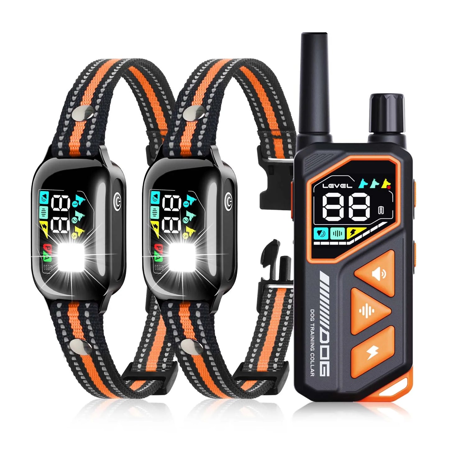 2026 New AI Electric Collar for Dog Training,3300ft Dog Training Collar with Automatic Mode,IPX7 Waterproof Dog Anti Bark Collar