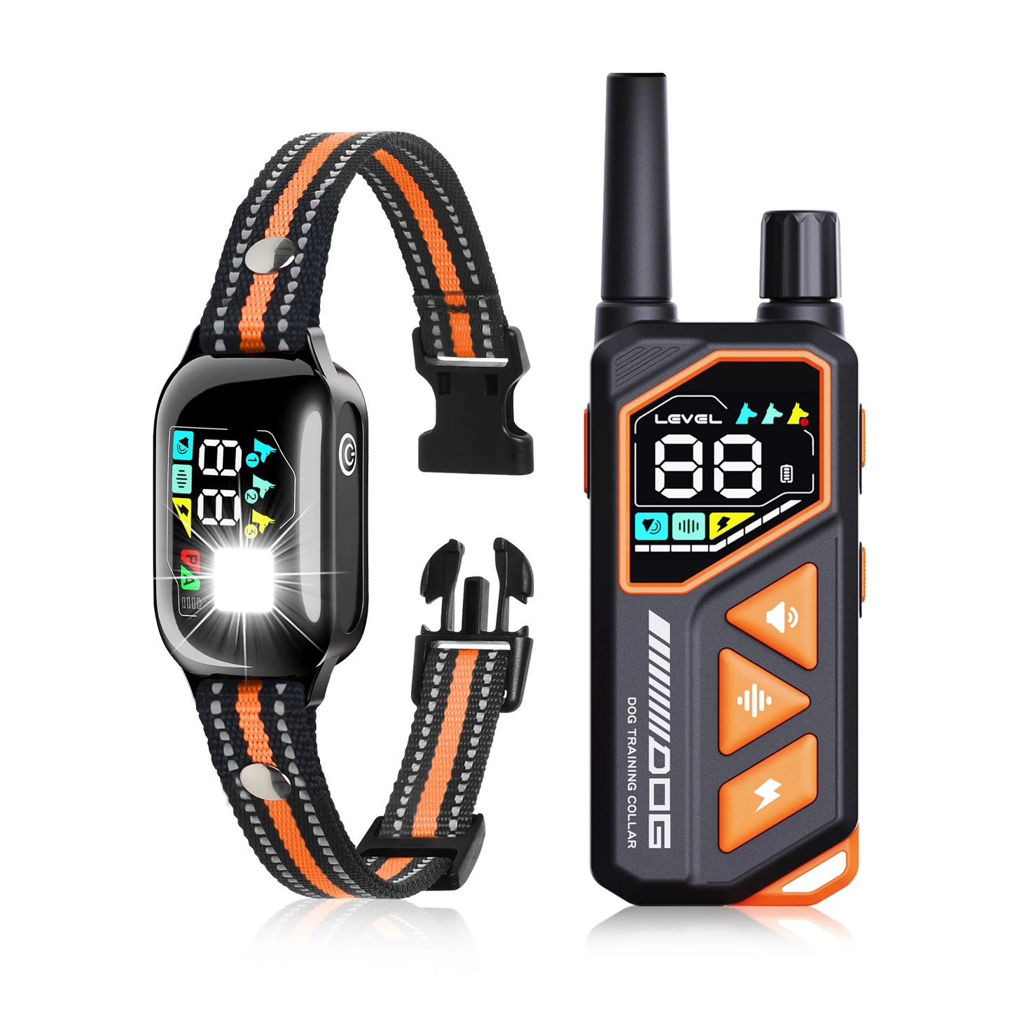 2026 New AI Electric Collar for Dog Training,3300ft Dog Training Collar with Automatic Mode,IPX7 Waterproof Dog Anti Bark Collar