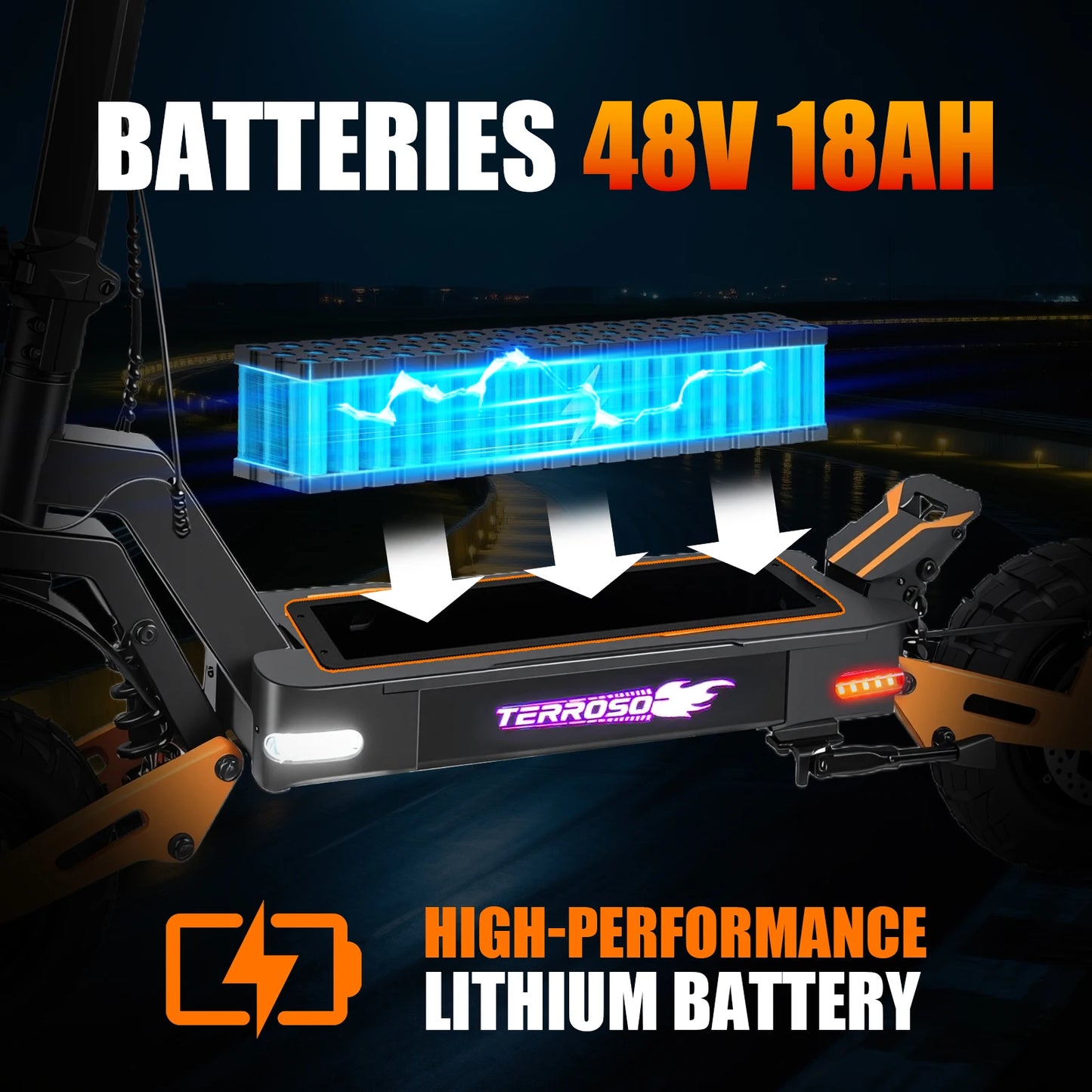 Electric Scooter for Adult, 1200W Motor, Folding E-Scooter Up to 40Mph & 30 Miles Range, 11" Off Road Tire Scooter with Dual Sus