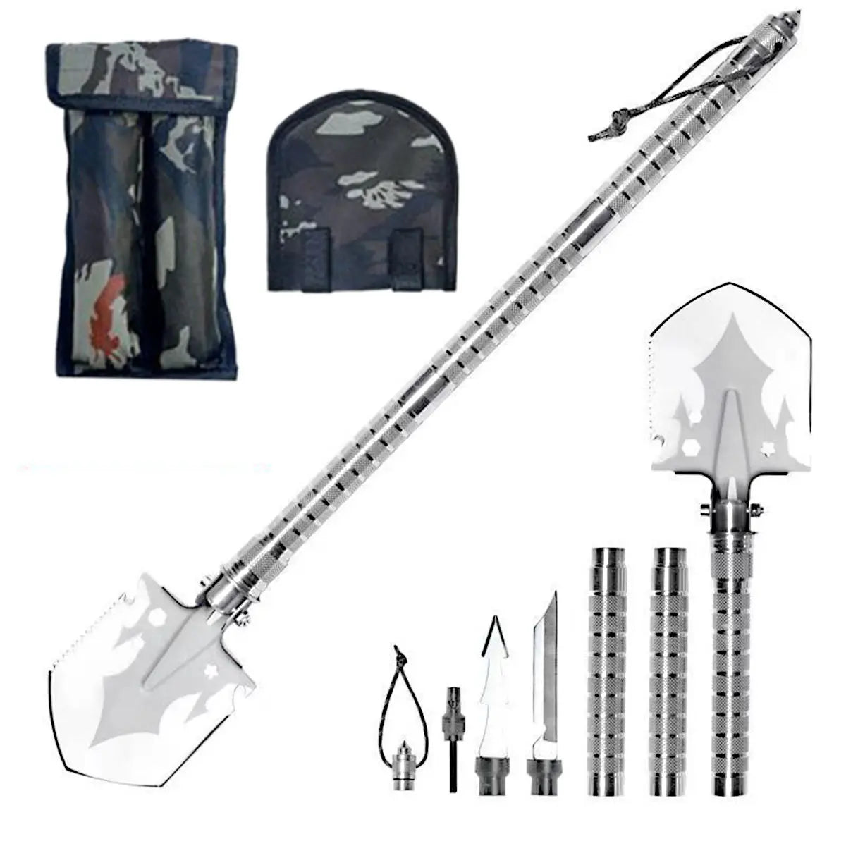 Skywolfeye Multi Functional Foldable Military Shovel