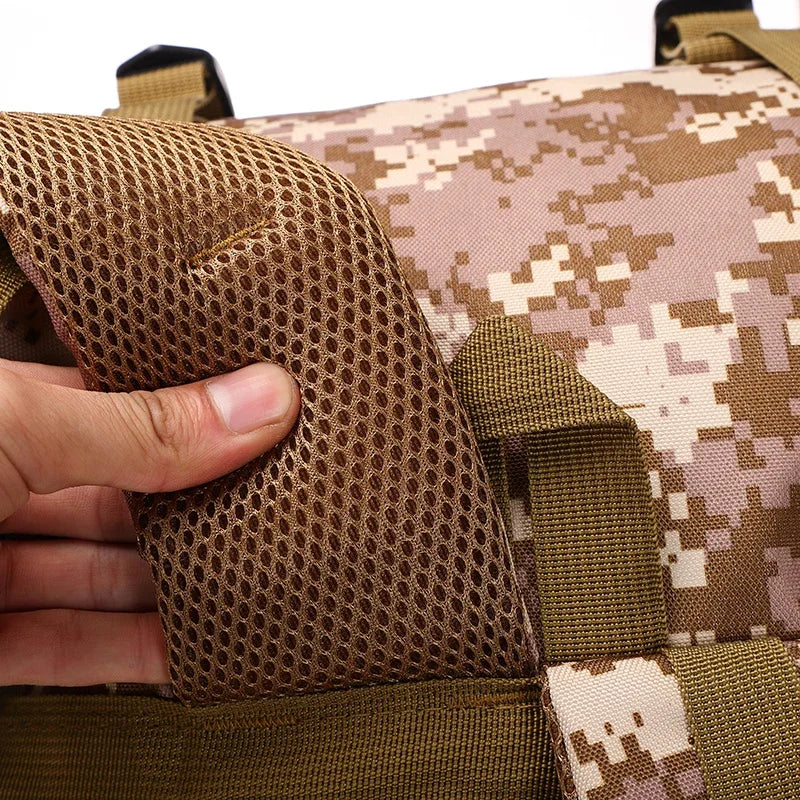 80L/100L  Mountaineering Bag Climb Bag Tactical Backpacks Large Backpack Outdoors Hiking Camping Travel Bags