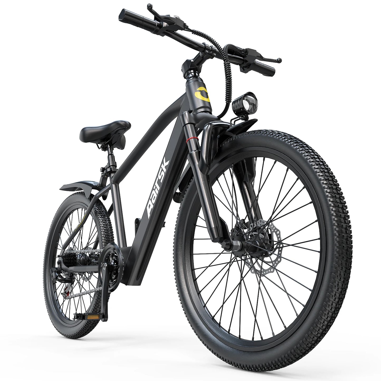Aairsk GT300 Adult E-bike 26 Inch Fat Tire E-Mountain bike Off-road Electric bicycle 400W Motor 36V 10.4Ah Battery Electric Bike