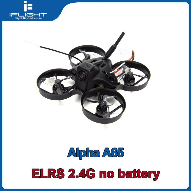 iFlight Alpha A65 Analog 1S BNF Ultralight Indoor Brushless Sleeve FPV Starter Traverser TinyWhoop Drone