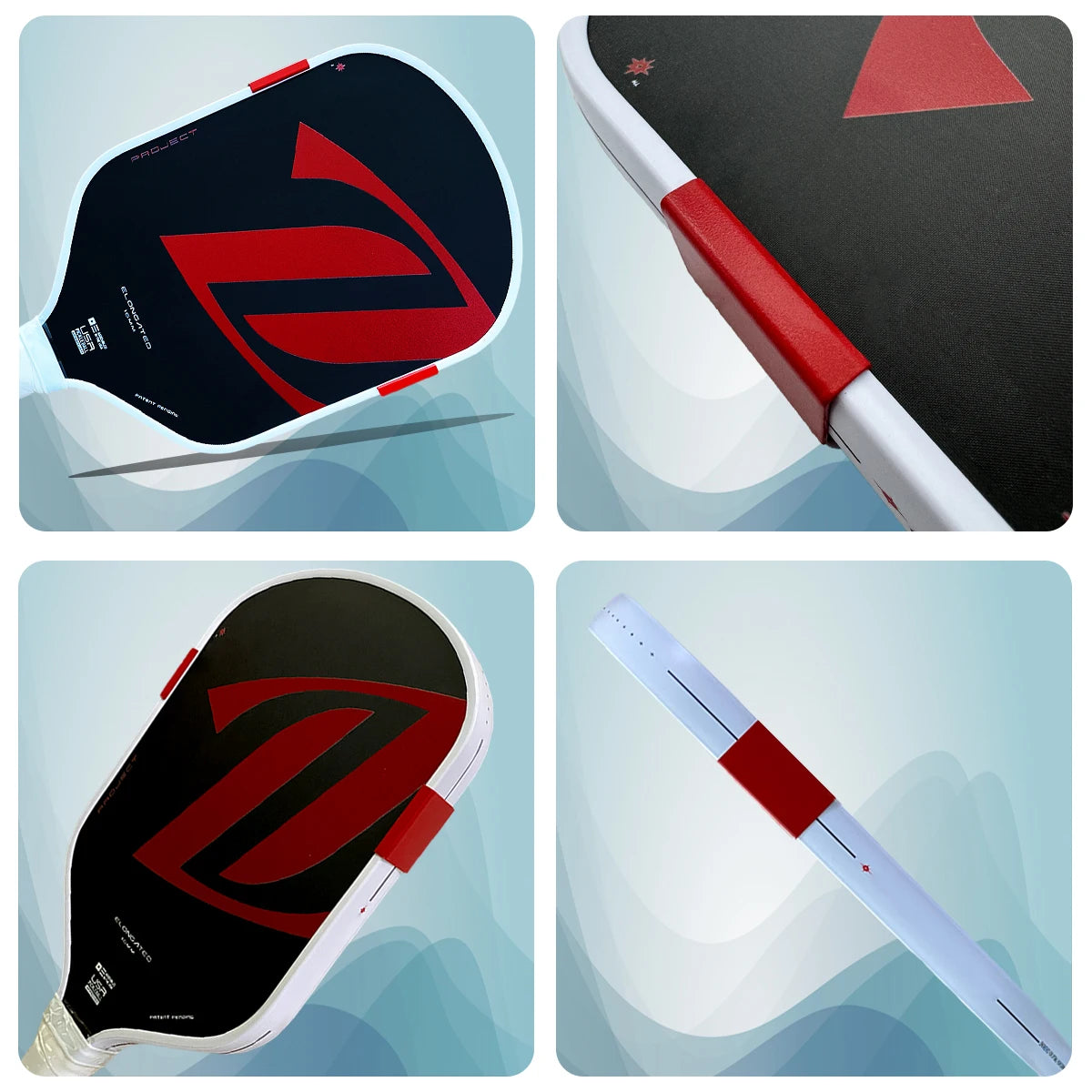 Boom/Project/-Level Quality Pickleball Paddle | True-to-Original Foam Core|Multi-Strata Face|Power&Control